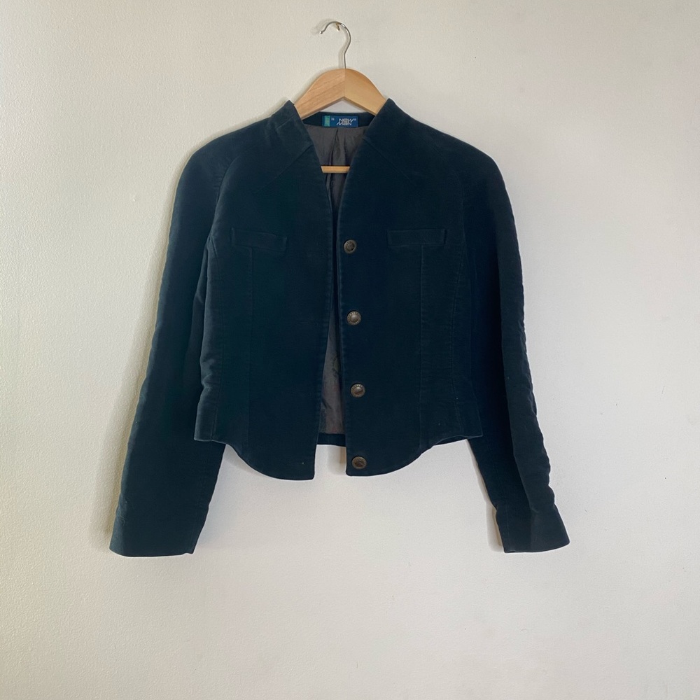 Moleskin blazer, vintage - Picture 1 of 4